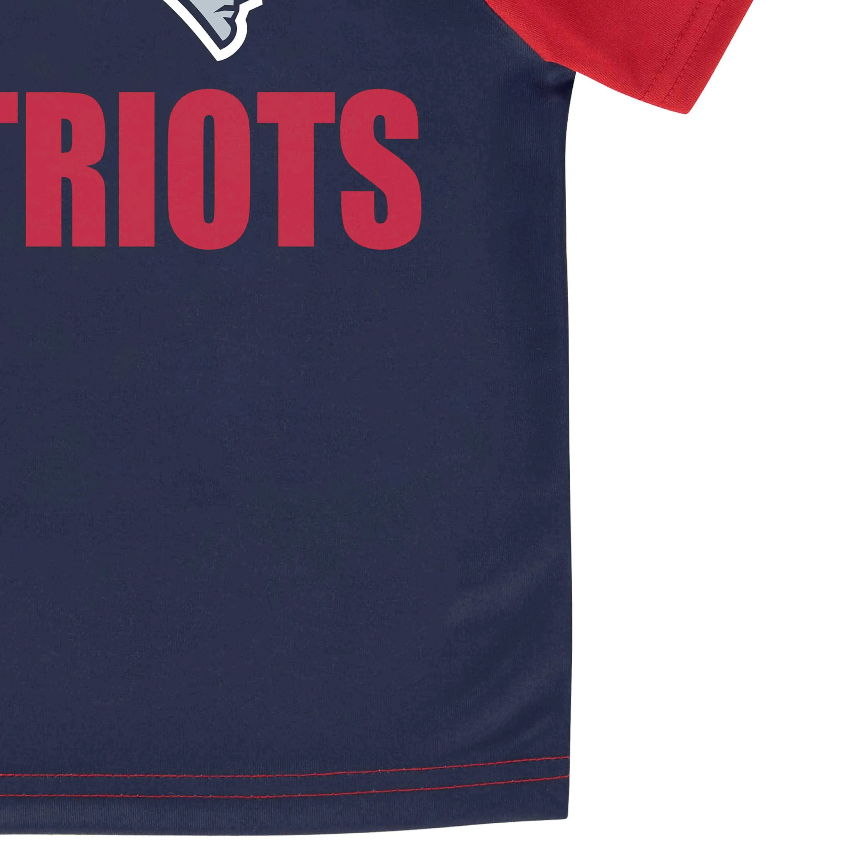 New England Patriots Baby Boys Short Sleeve Tee Shirt