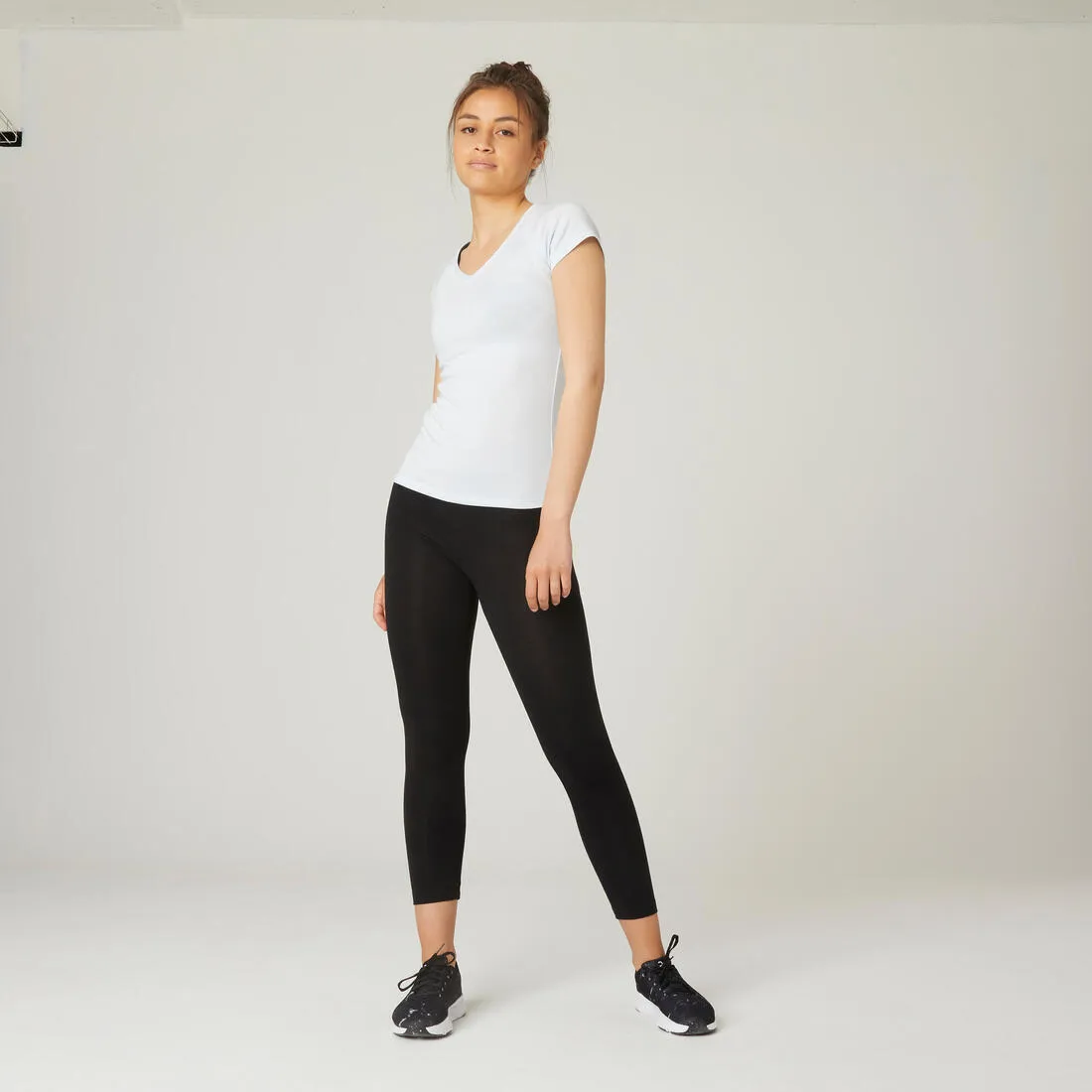Nyamba Women's Gym & Pilates 7/8 Leggings 500 
