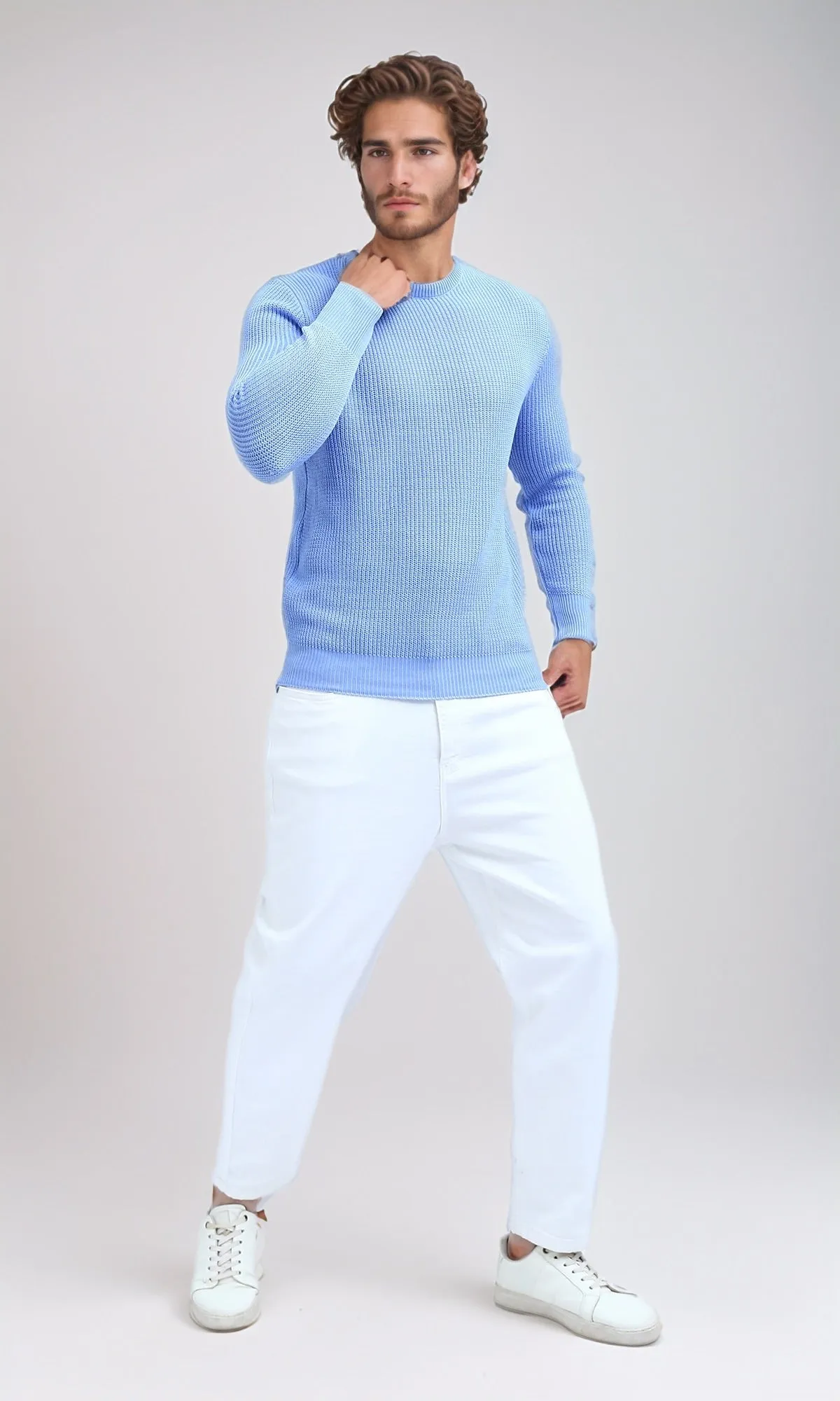 O198294-W24M036-TRICOT -SKY BLUE (MPL)
