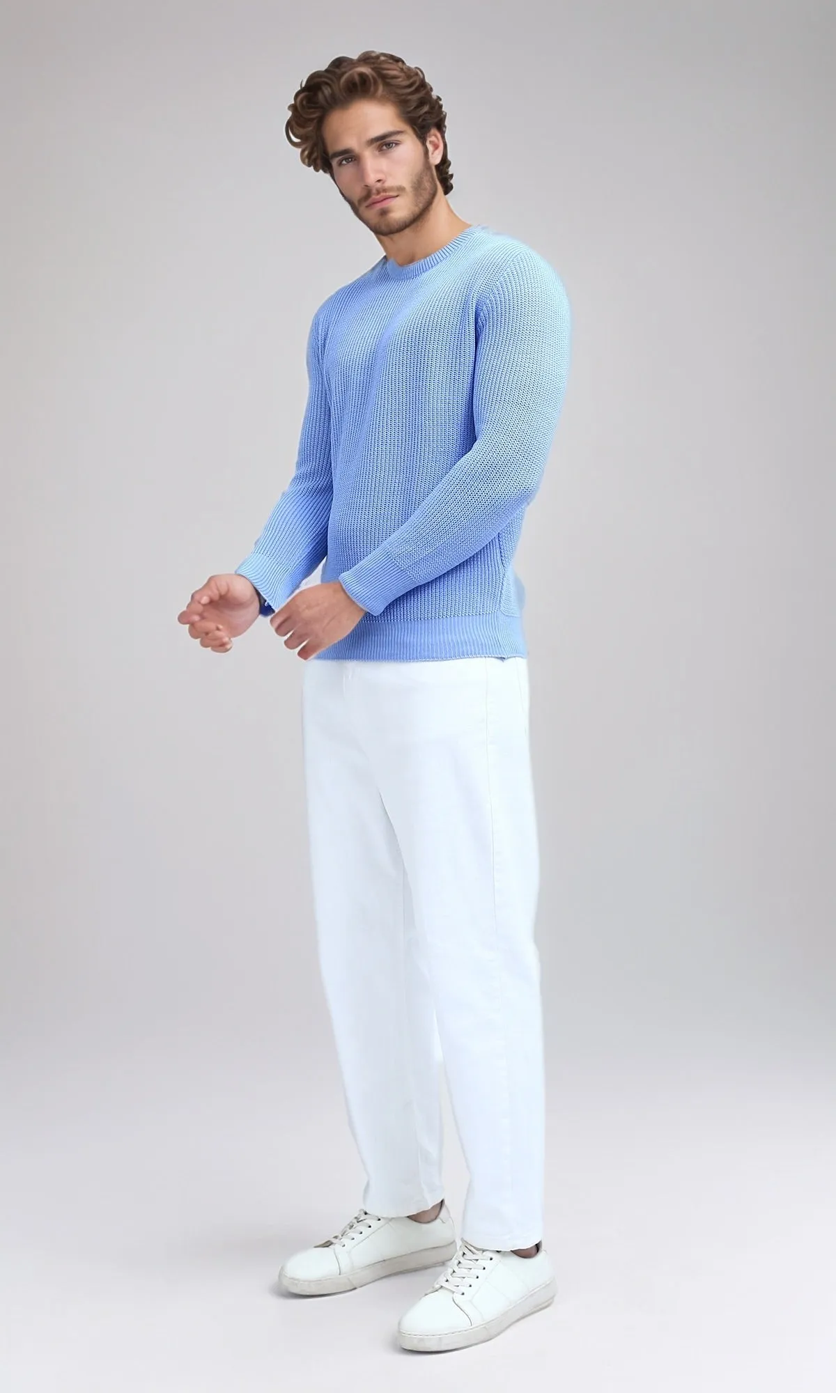 O198294-W24M036-TRICOT -SKY BLUE (MPL)