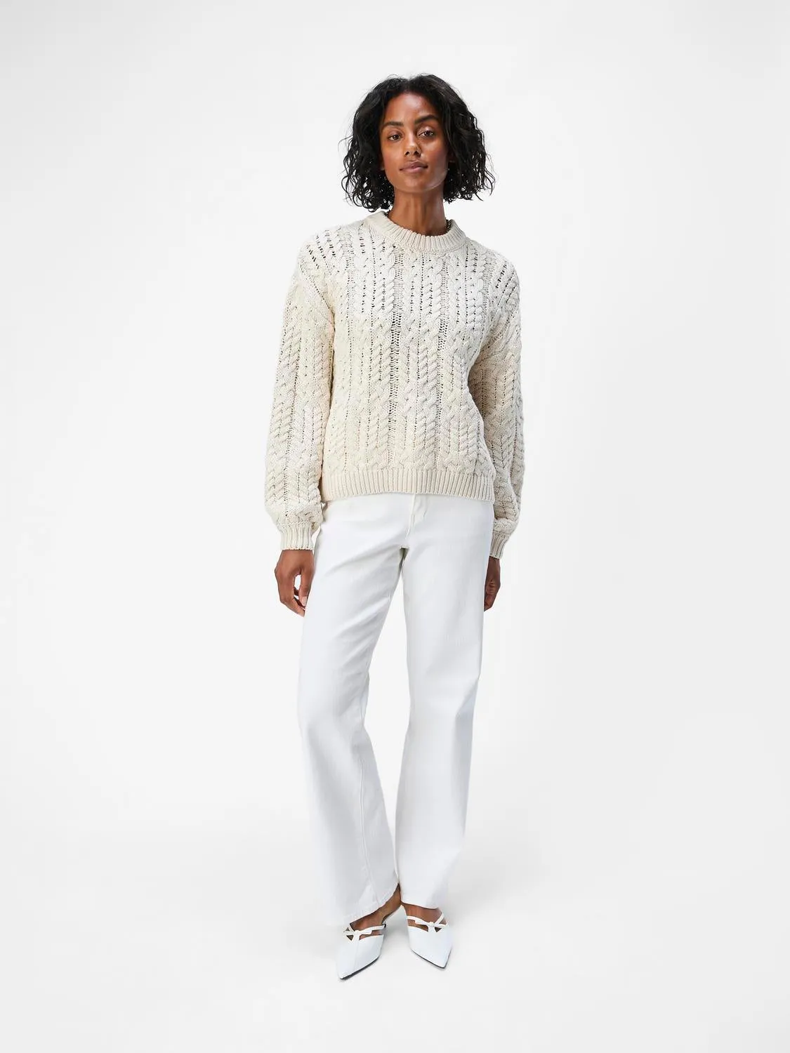 OBJDIDDI LO L/S KNIT PULLOVER NOOS