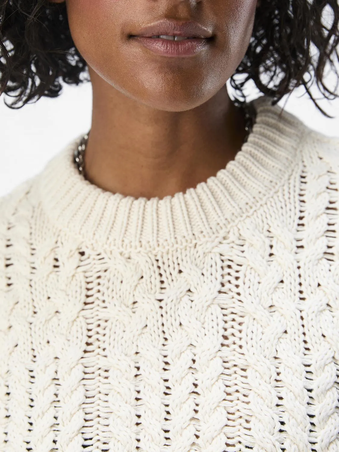 OBJDIDDI LO L/S KNIT PULLOVER NOOS