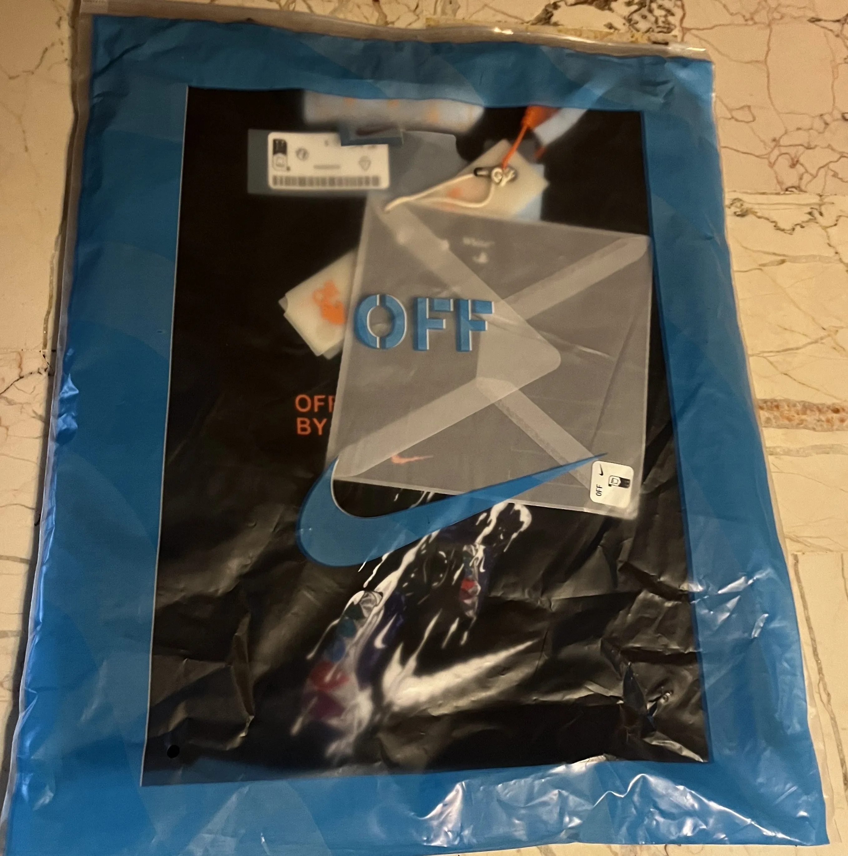Off White x Nike " Jordan "  T-Shirt styled in Black for Spring&Summer 2024