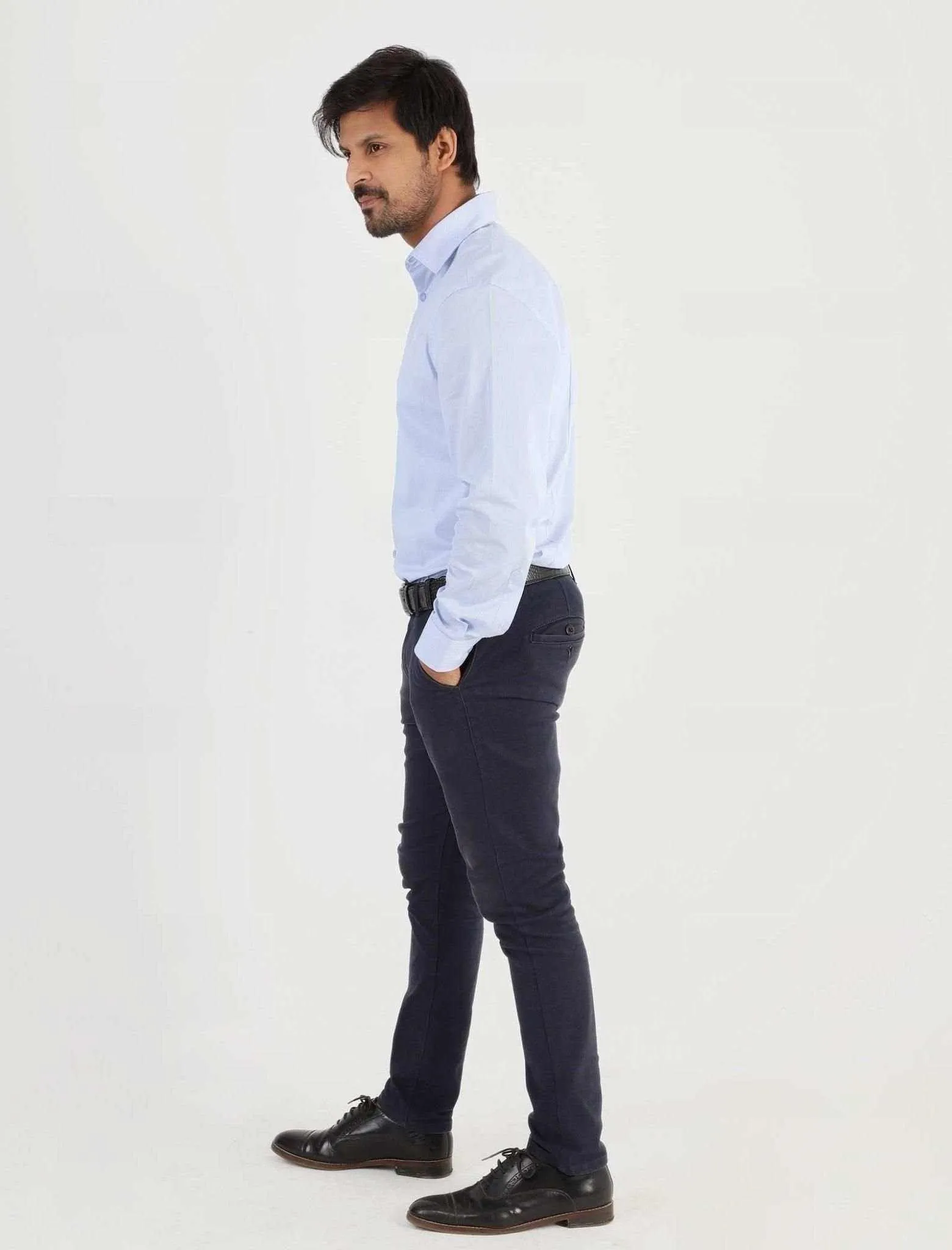 Pencil Stripe Formal Shirt