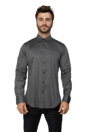Platini Men's Grey Monogram T-shirt