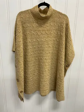 Poncho By Hem & Thread In Tan, Size:M