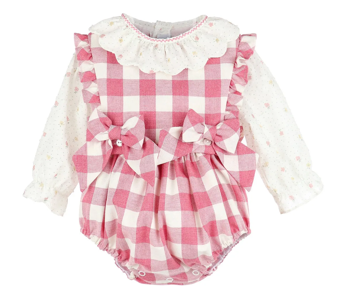 Prim & Pint Size Overall Ruffle