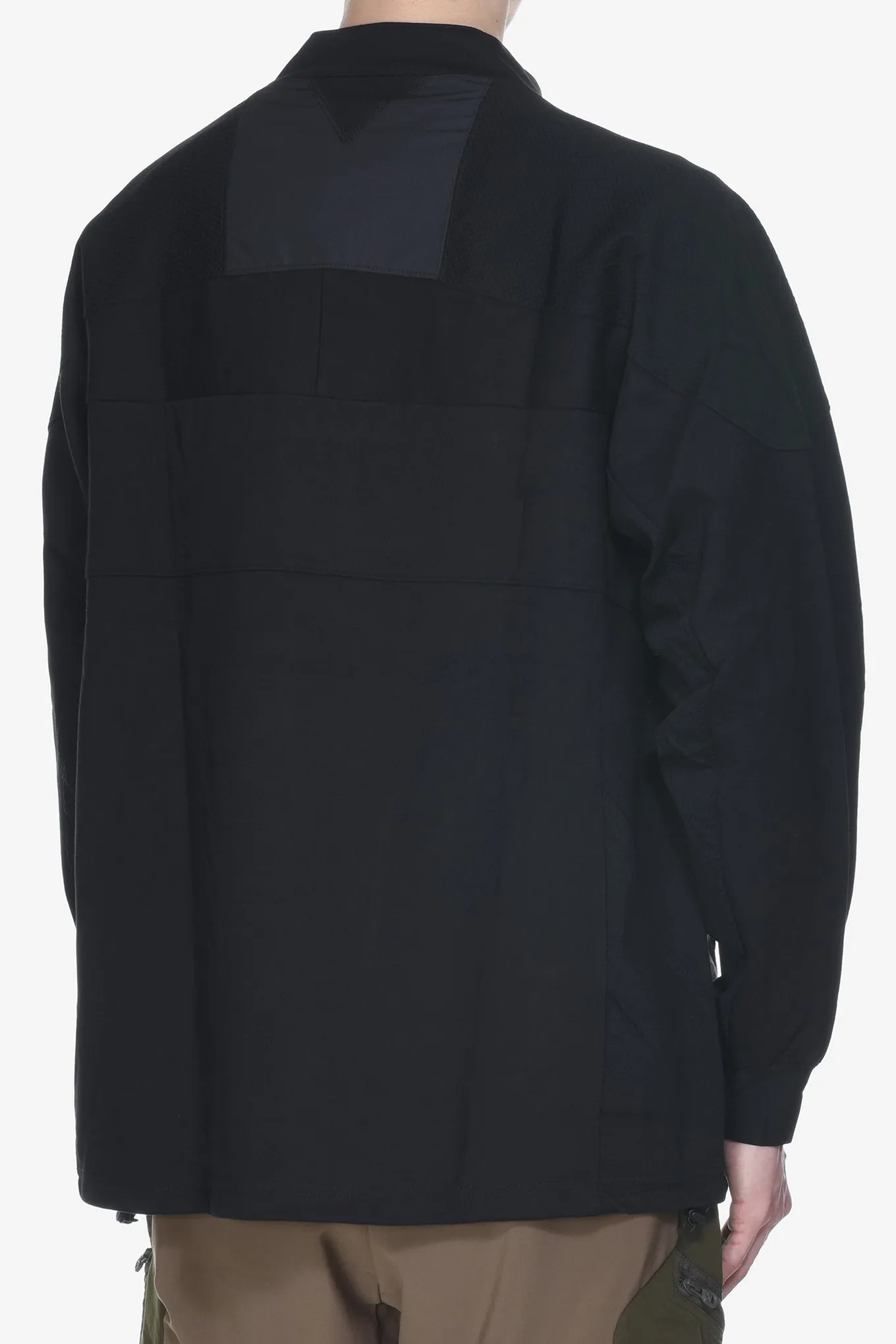 PULLOVER W ZIPPED PULLOVER