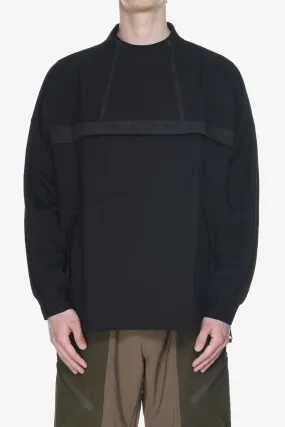 PULLOVER W ZIPPED PULLOVER