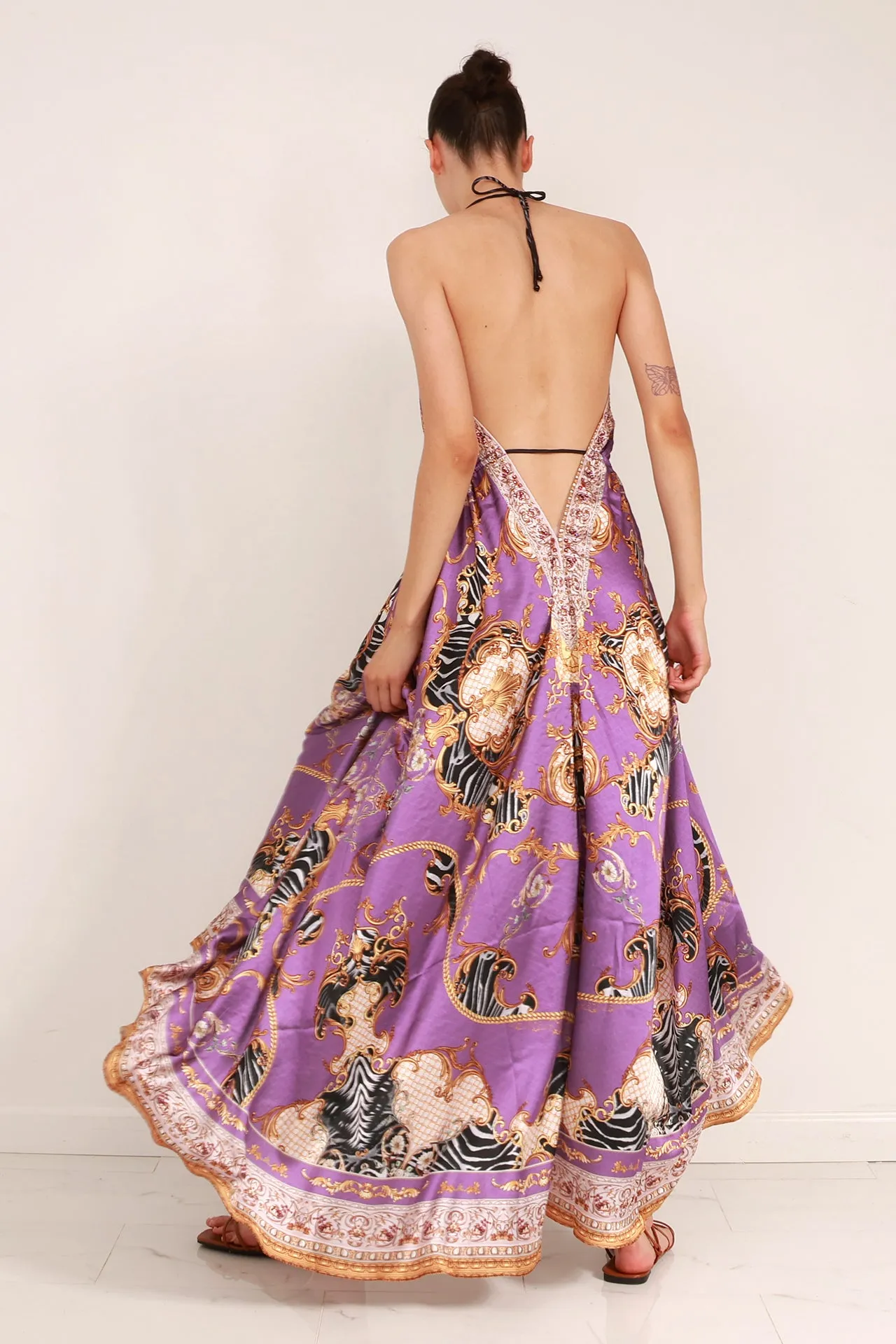 Purple Going out Dress
