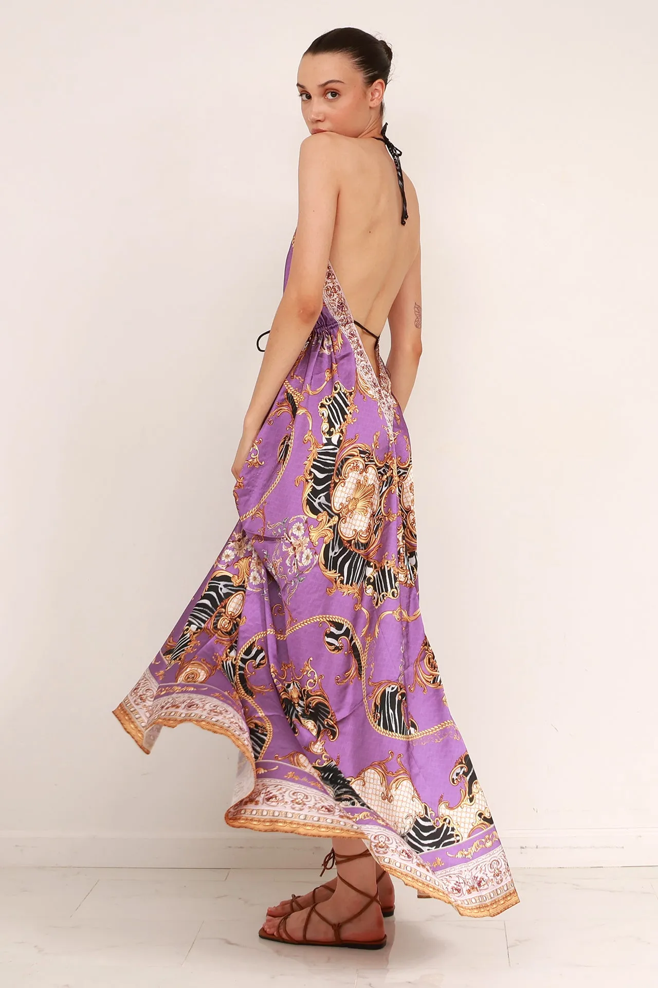 Purple Going out Dress