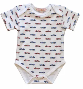 Red Cobra Car S/S Onesie