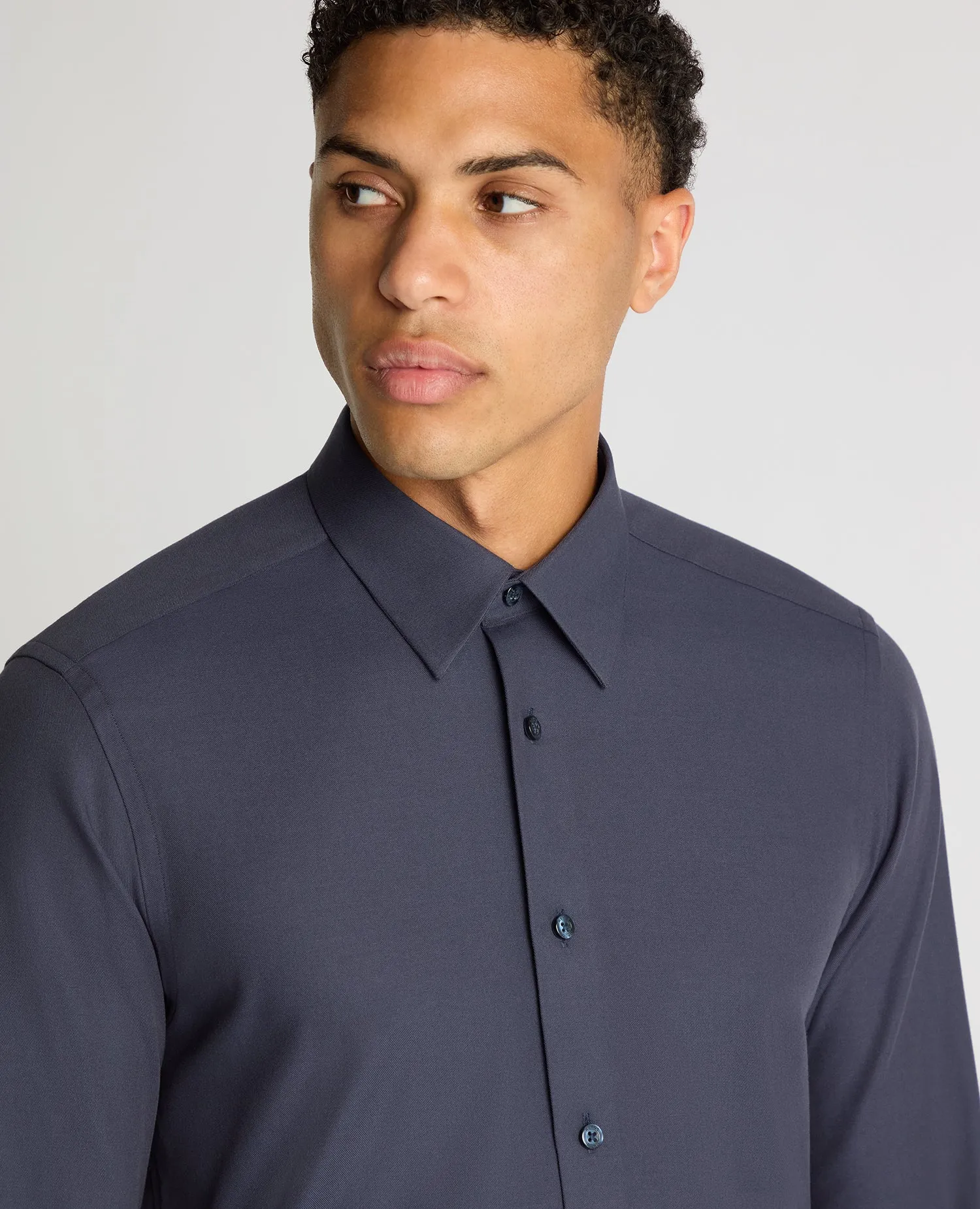 Regular Fit Fine Twill Comfort Shirt
