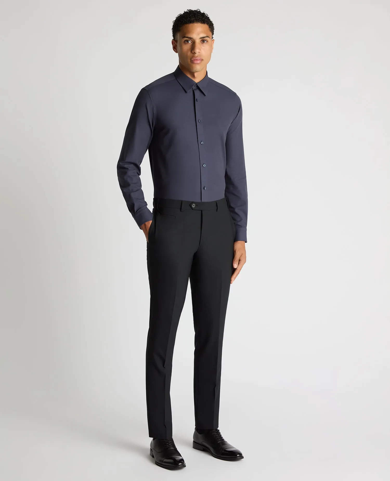 Regular Fit Fine Twill Comfort Shirt