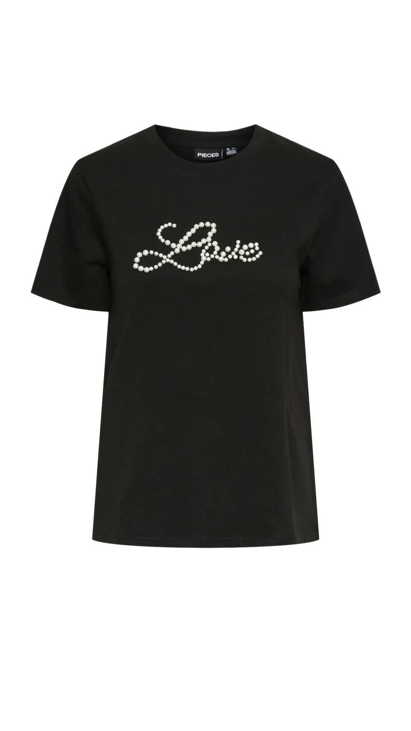 Rine Black Tee