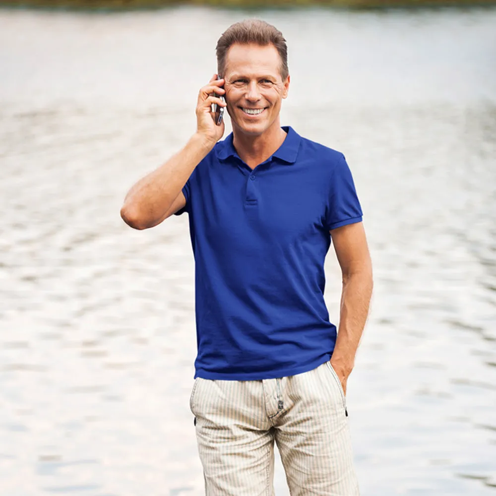 Royal Blue Polo T shirt