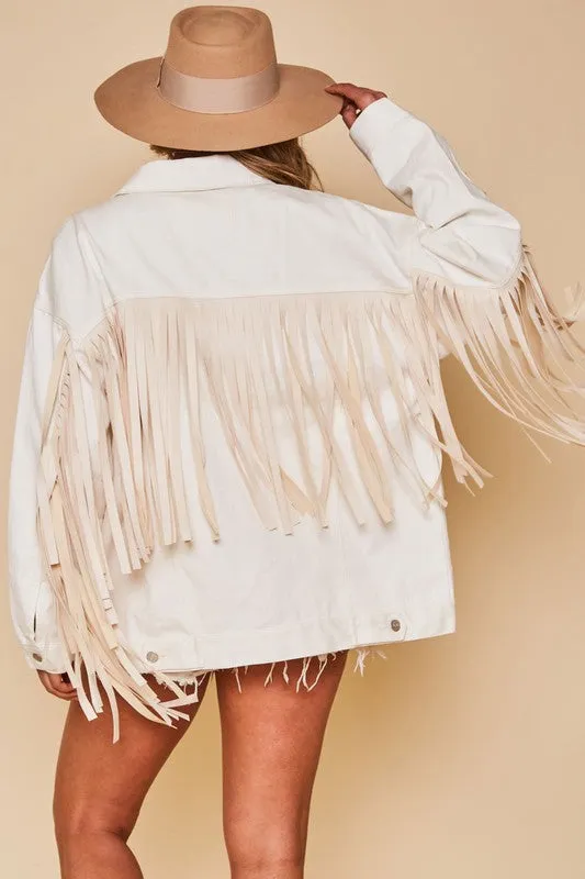 Ruby Rocks Fringe Jacket