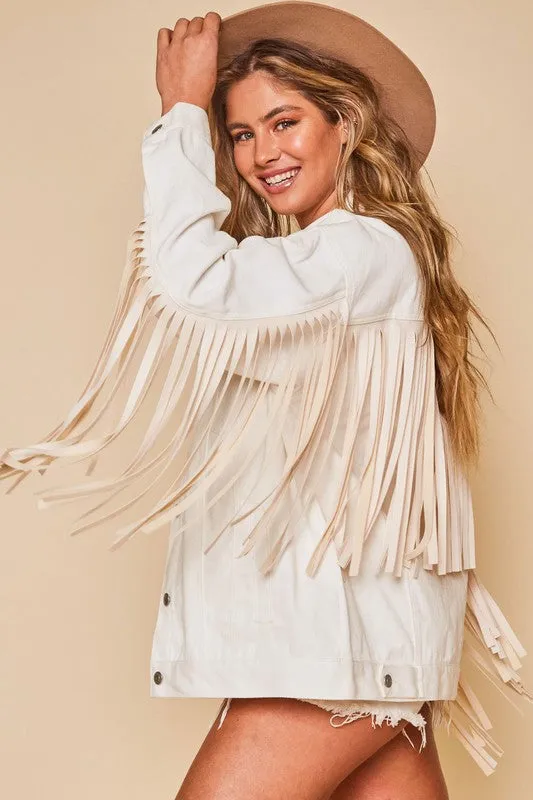 Ruby Rocks Fringe Jacket