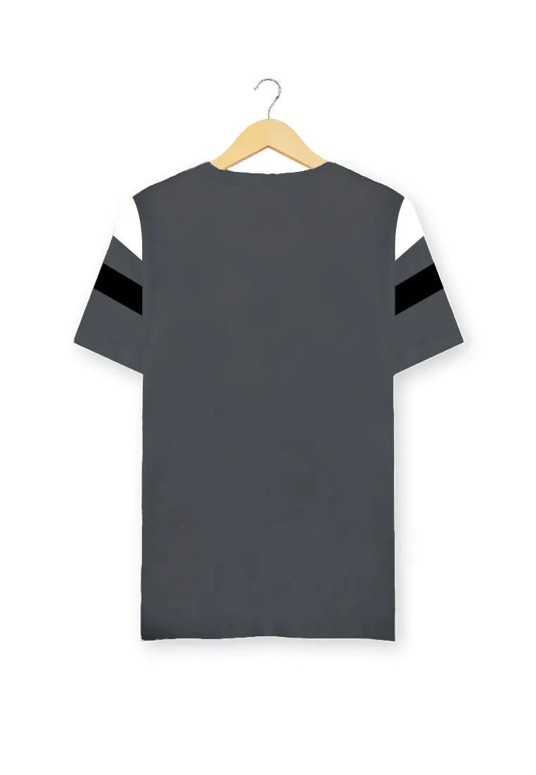 Ryusei Kaos Pria Fierce CMB Grey