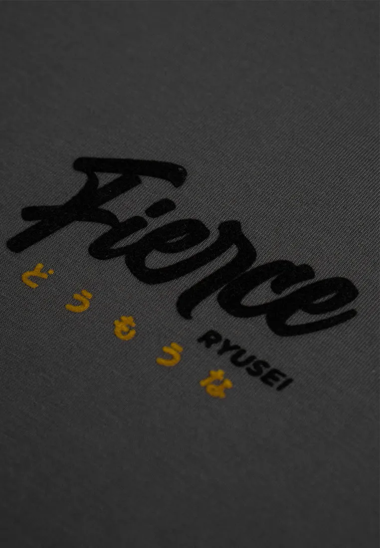 Ryusei Kaos Pria Fierce CMB Grey