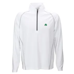 Shamrock Performance Pullover White