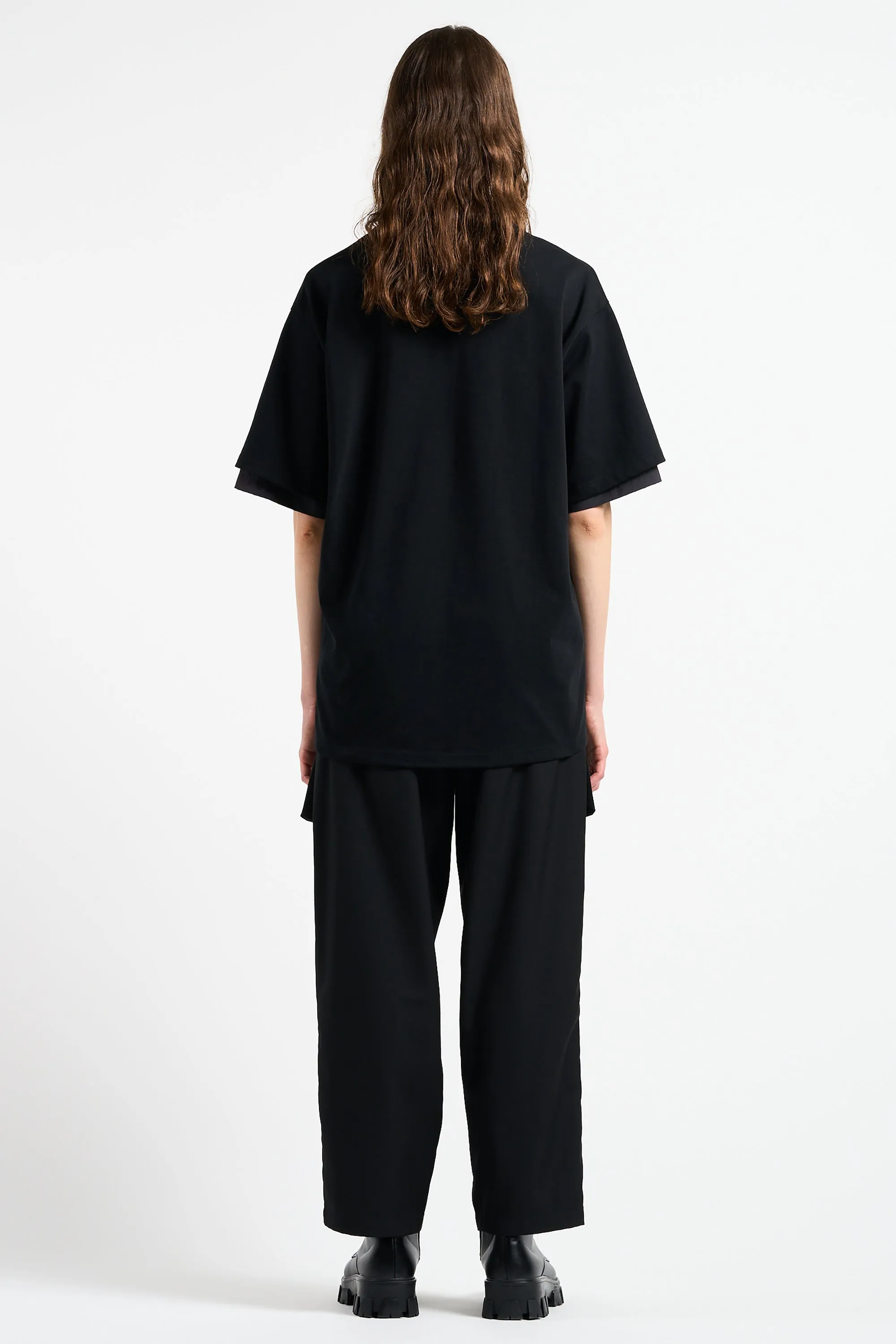 SHIRT LAYERED T-SHIRTS BLACK