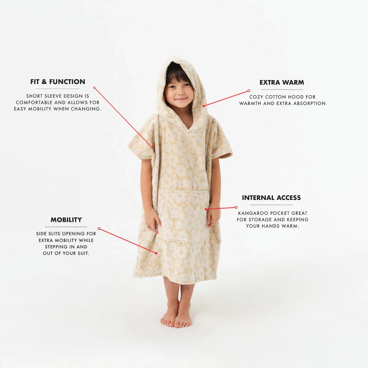 Slowtide Ginny Kids Poncho