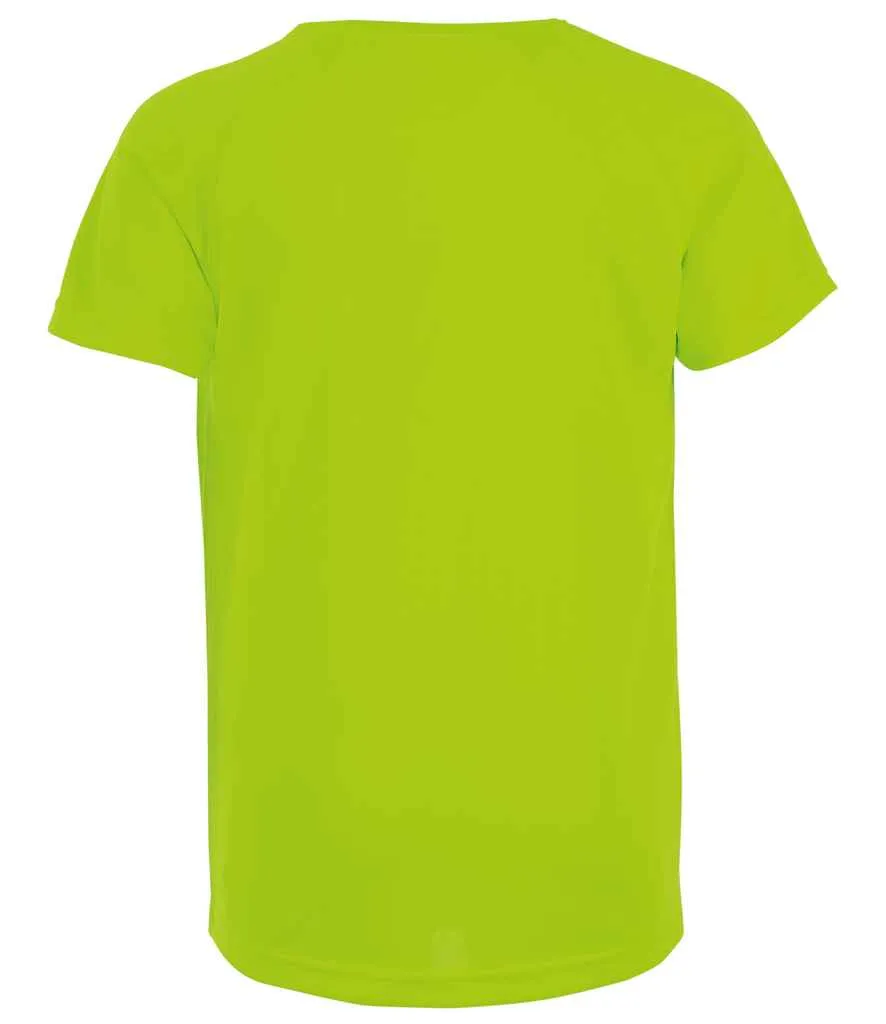 SOL'S Kids Sporty T-Shirt | Neon Green