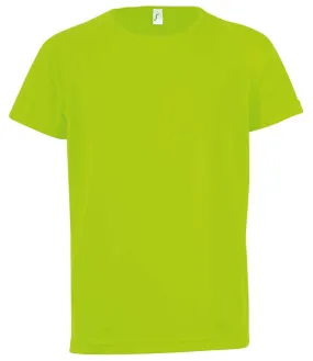 SOL'S Kids Sporty T-Shirt | Neon Green