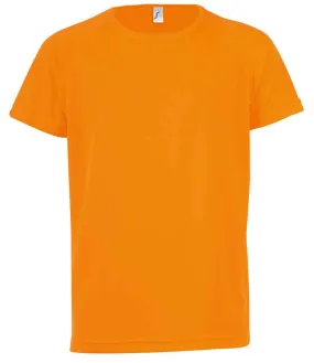 SOL'S Kids Sporty T-Shirt | Neon Orange
