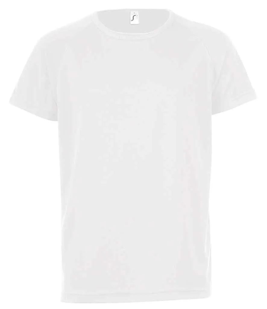 SOL'S Kids Sporty T-Shirt | White