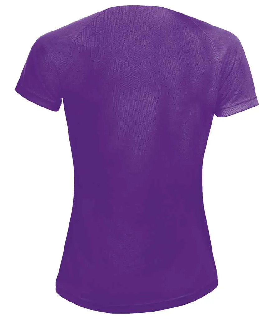 SOL'S Ladies Sporty Performance T-Shirt | Dark Purple