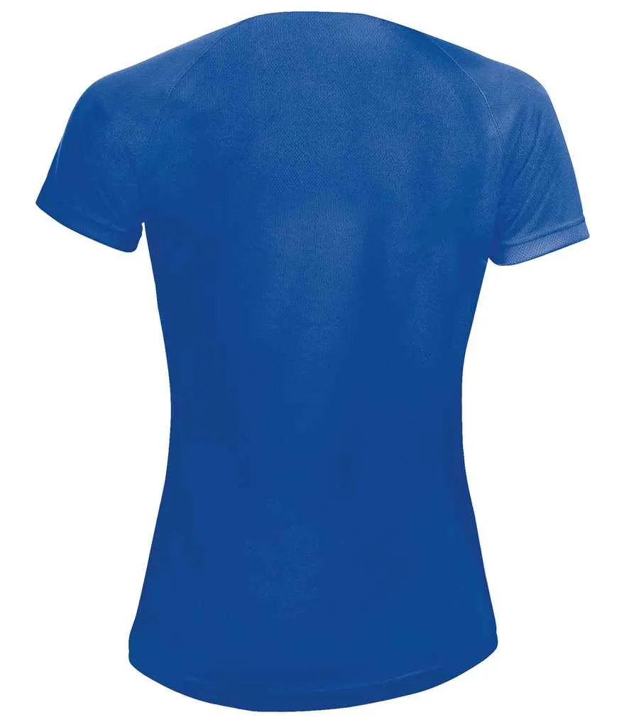 SOL'S Ladies Sporty Performance T-Shirt | Royal Blue