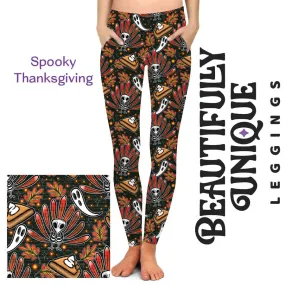 Spooky Thanksgiving Leggings