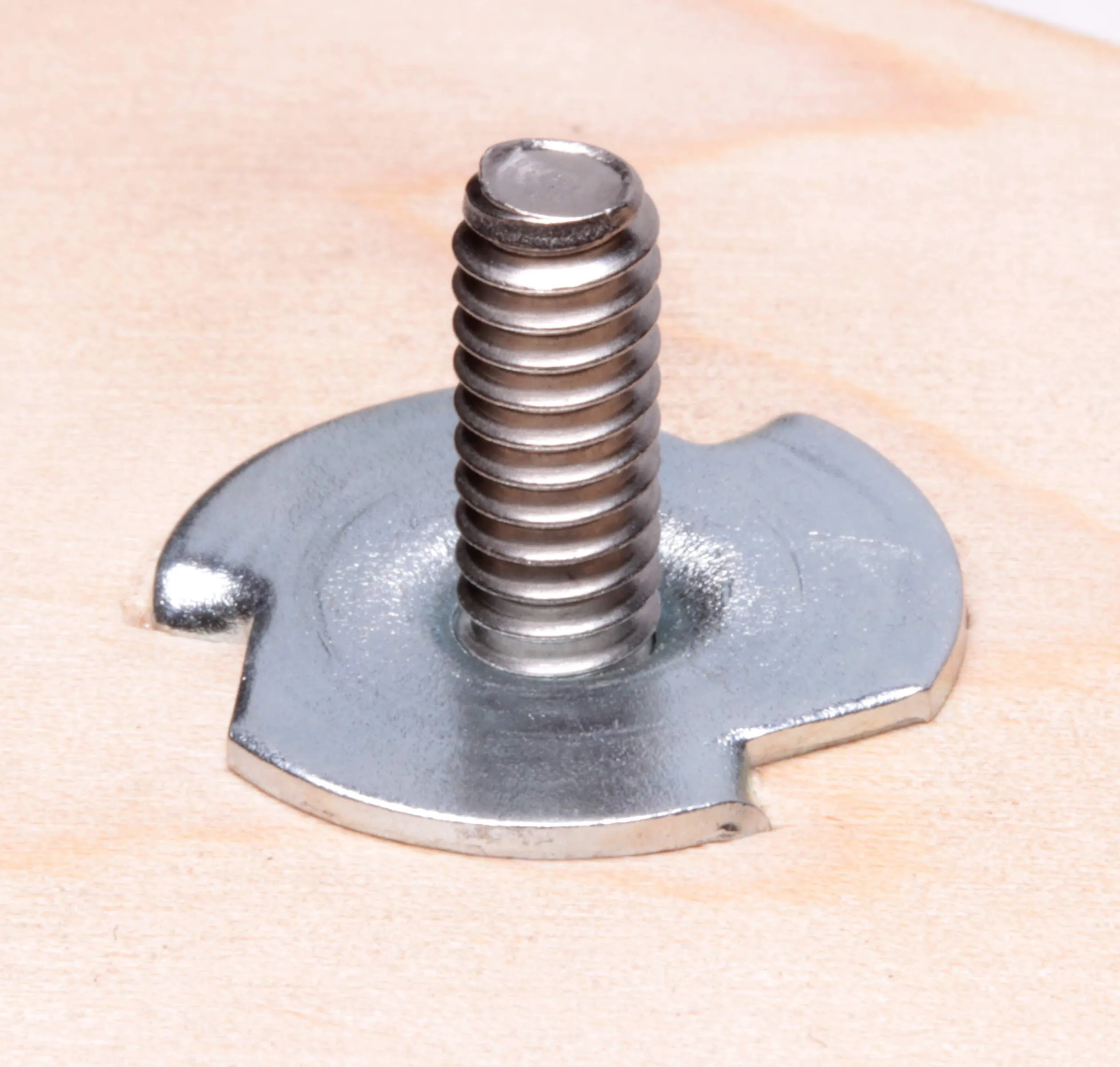 Stainless T-Nuts, 10-24" Inch, (25 Pack), Threaded Insert, Choose Size/Quantity, by Bolt