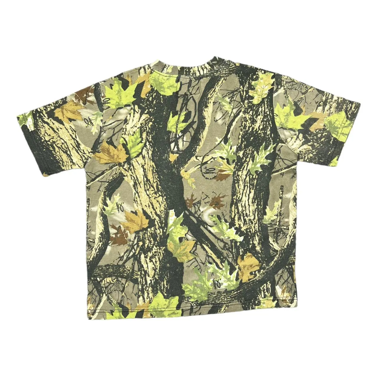 STORMKLOTH Hunting Fishing Woodlands Camouflage Camo Pattern Short Sleeve T-Shirt
