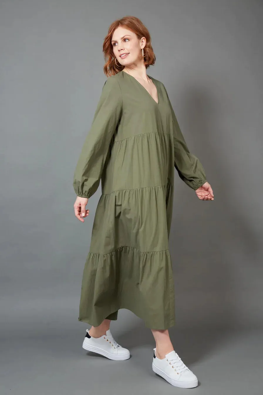 Studio Tiered Maxi / Khaki