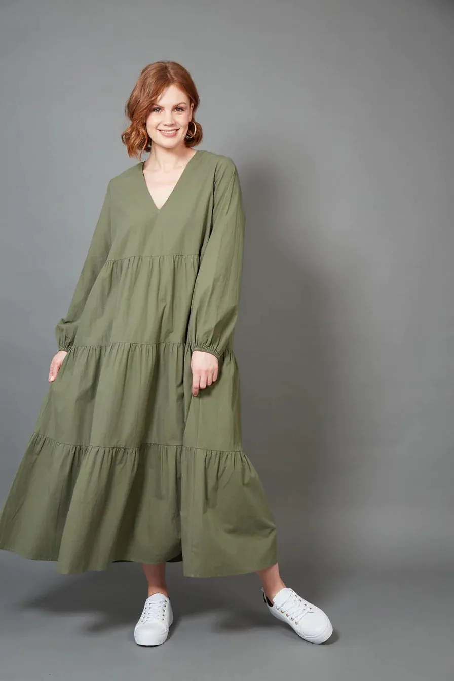 Studio Tiered Maxi / Khaki