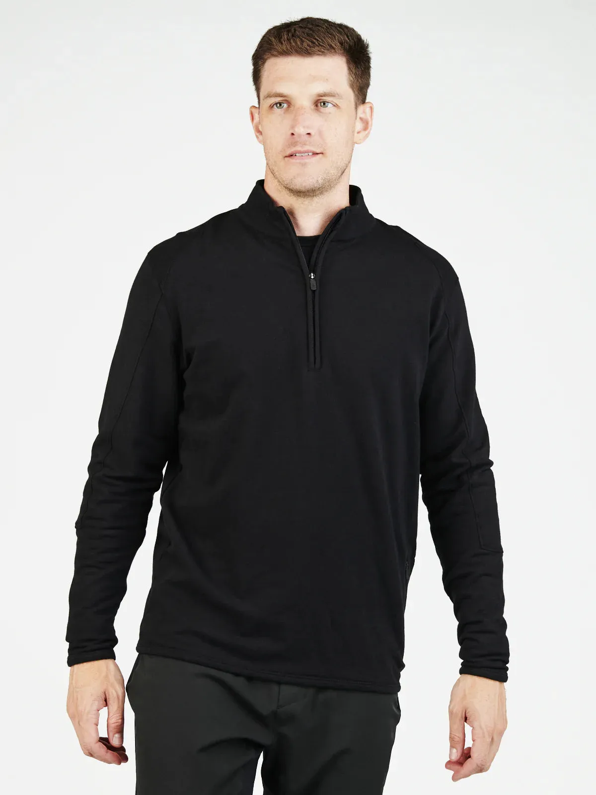 Tasc Apex Fleece 1/4 Zip in Black