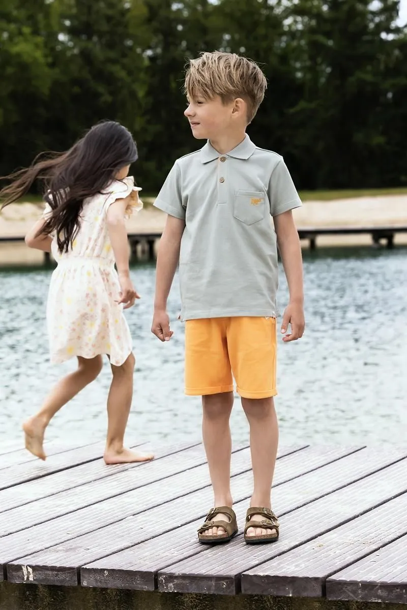 The Deleon Polo Shirt - Slate - KIDS