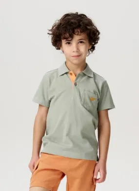 The Deleon Polo Shirt - Slate - KIDS
