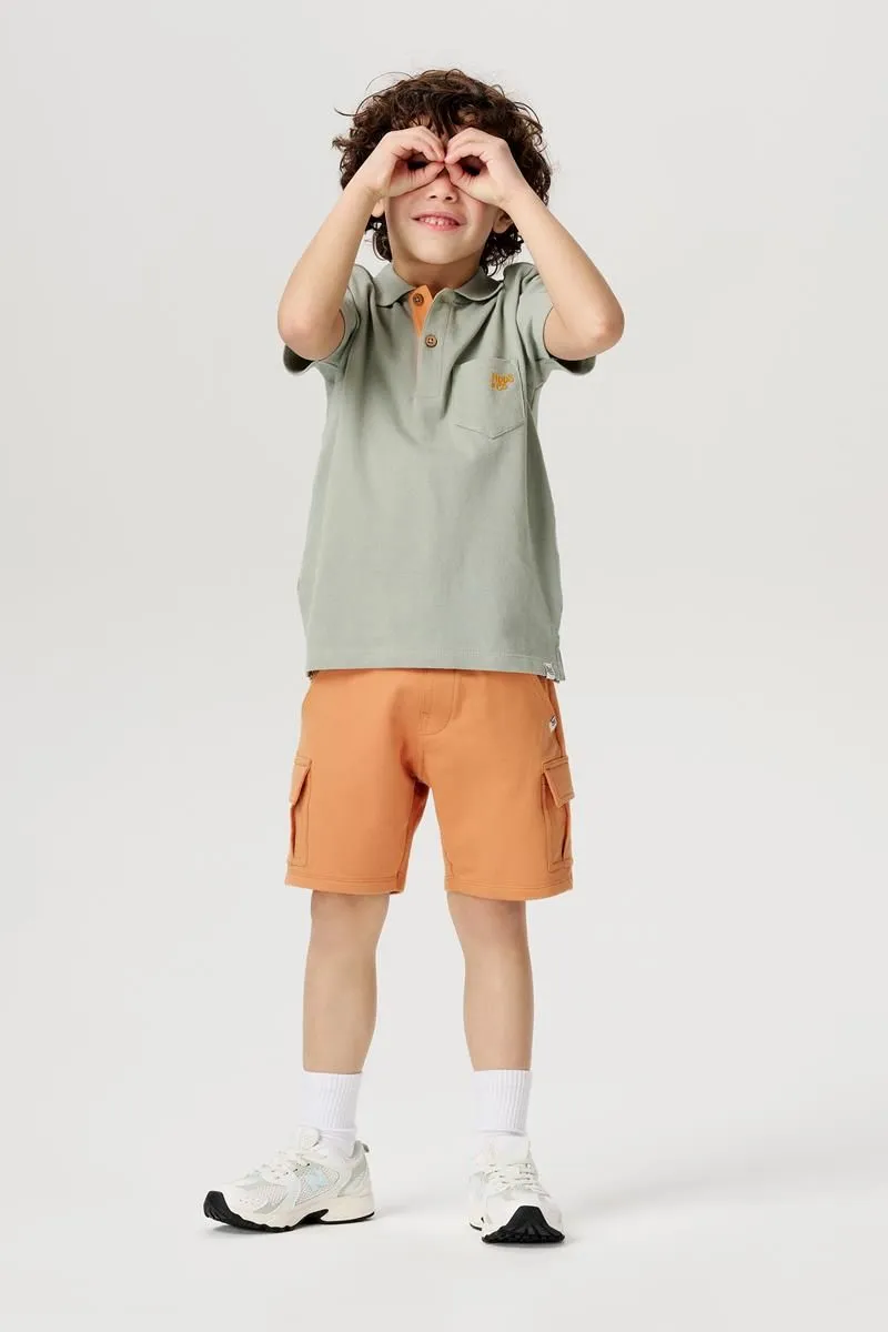 The Deleon Polo Shirt - Slate - KIDS