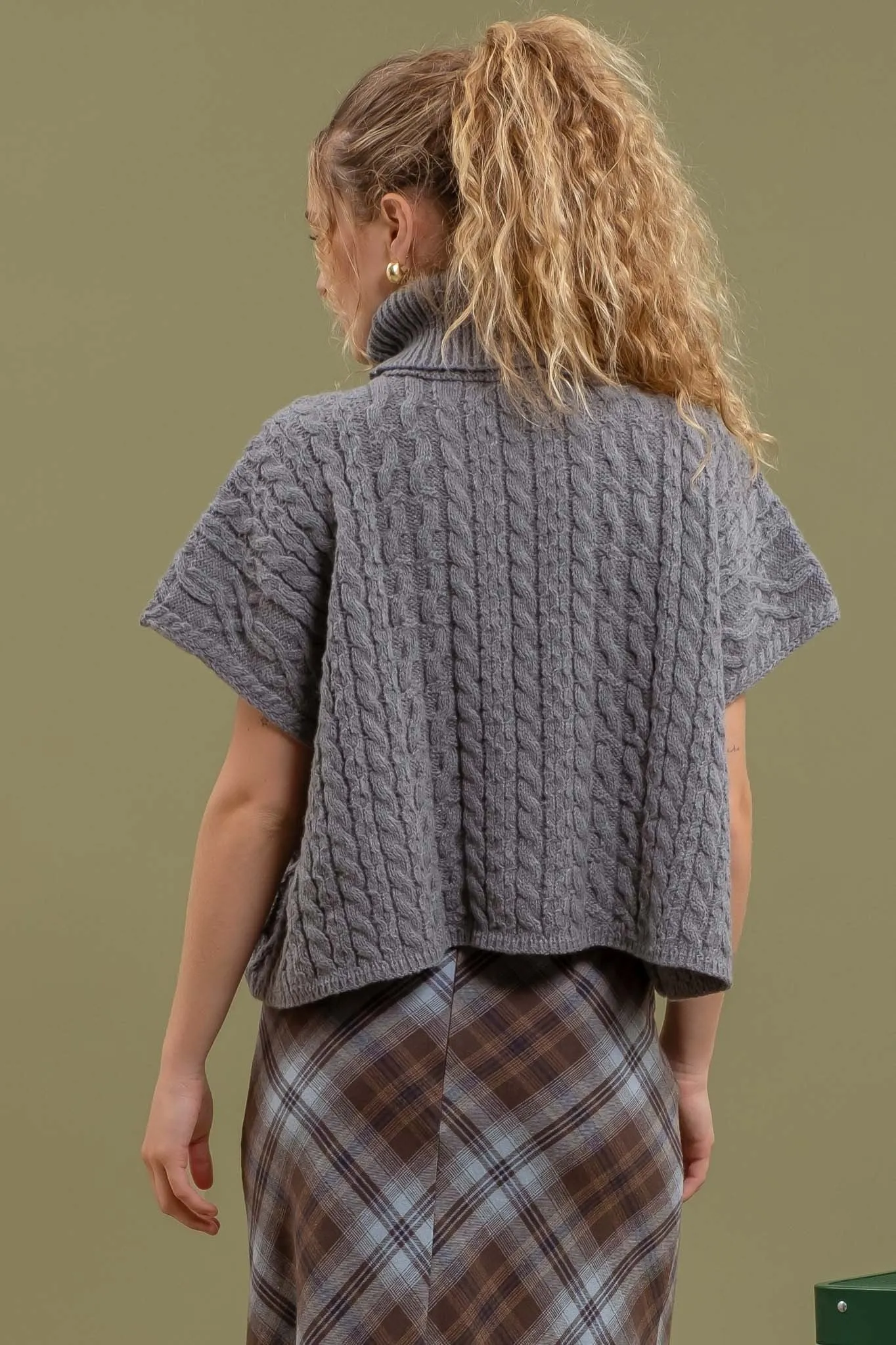 The Iliana Turtleneck Vest Top