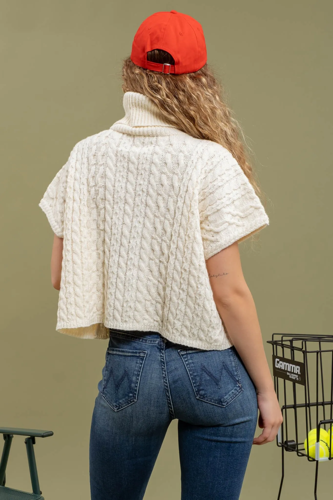 The Iliana Turtleneck Vest Top