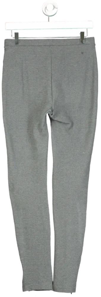 Totême Grey Zip Leggings UK M