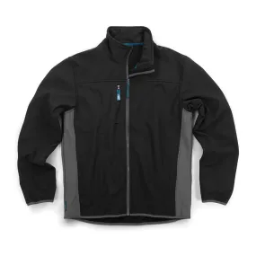 Tough Grit 2-Tone Fleece-Lined Water Resistant Breathable Softshell Jacket