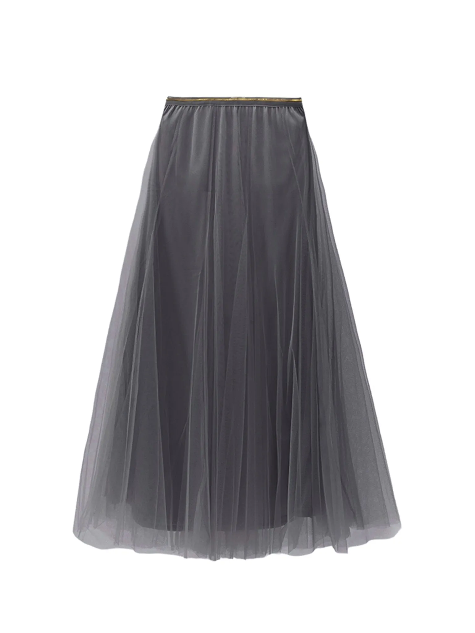 Tulle Skirt - Charcoal Grey