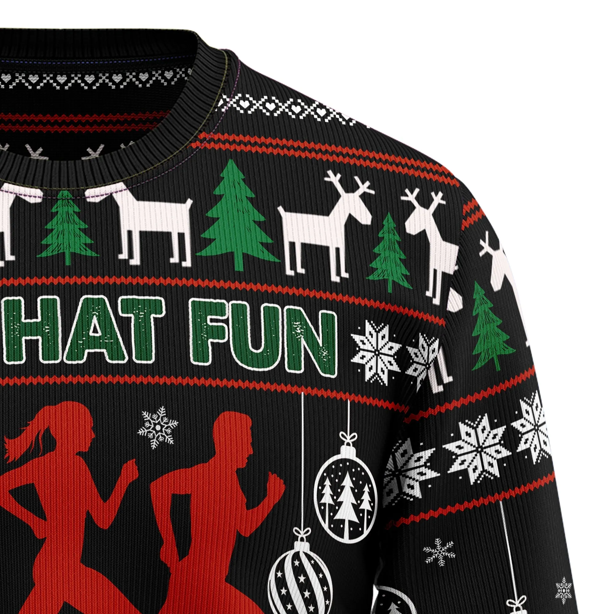 Ugly Christmas Sweater JulesRoche All-Over-Print Winter Warm