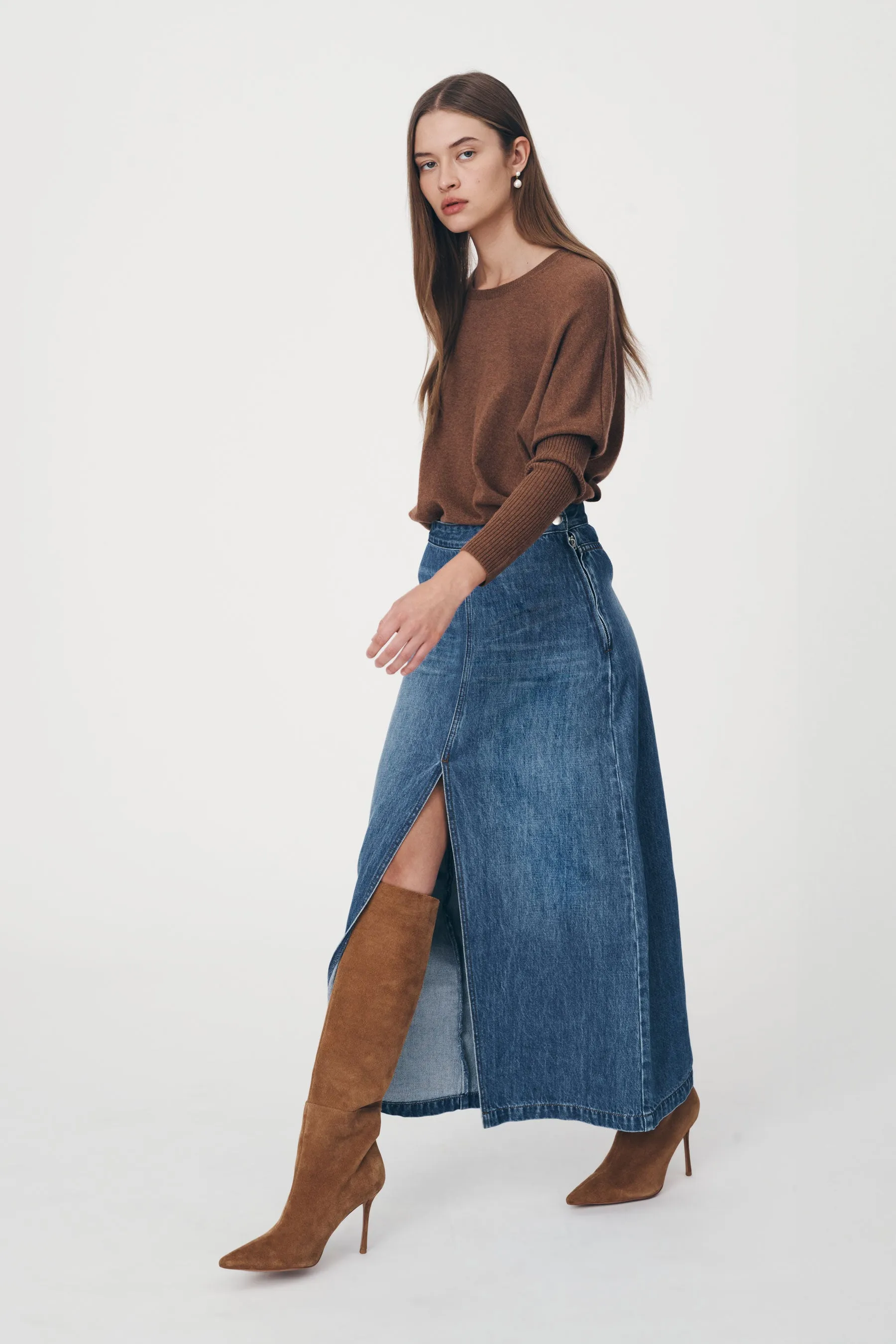 Valerie Hemp Midi Skirt