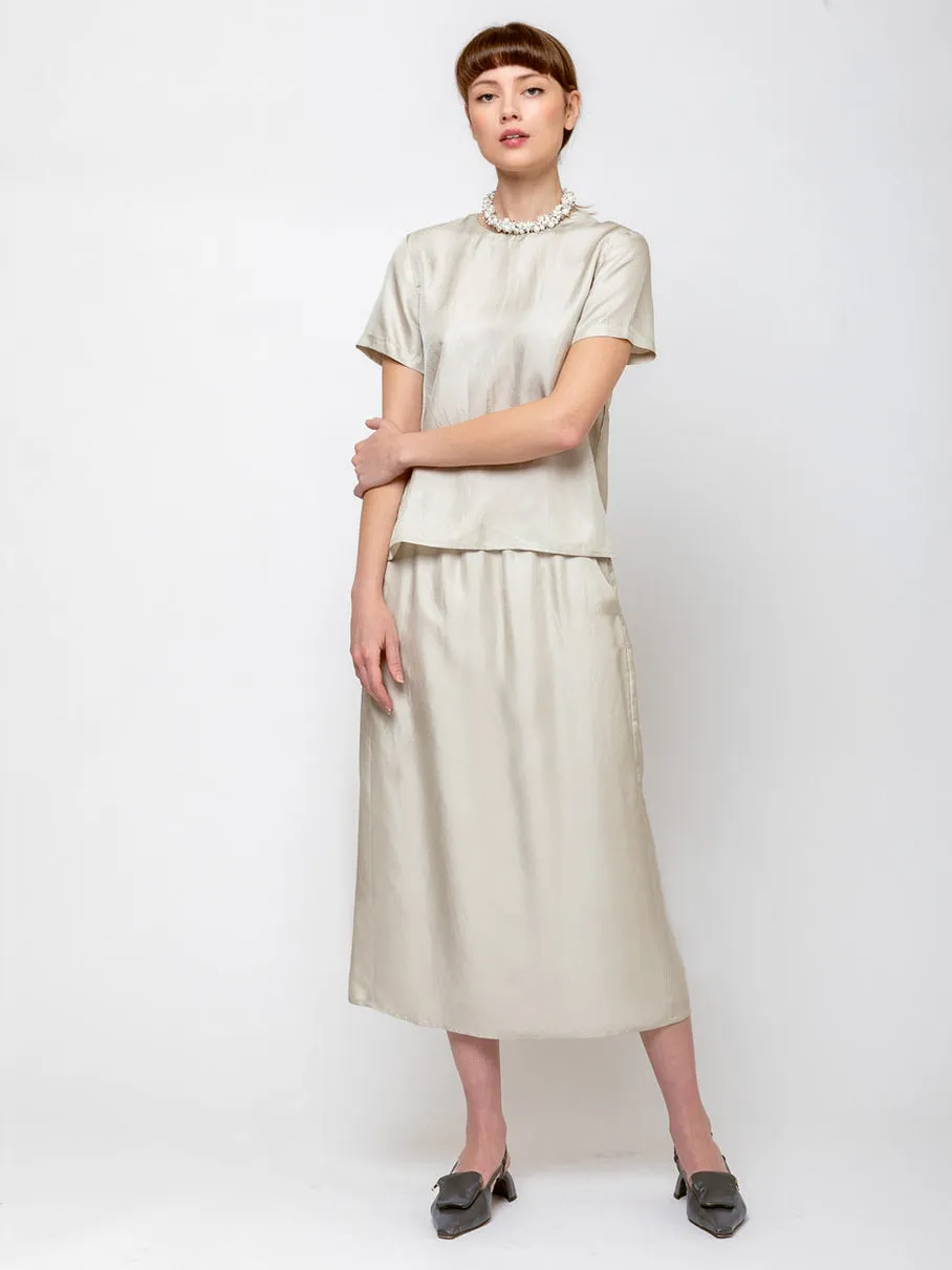 Vela Skirt - Dove